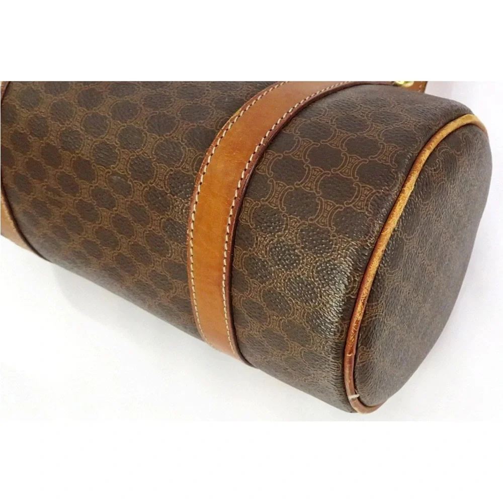 Celine Brown and Tan Shoulder Bag - Picture 6 of 16